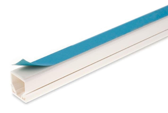 16 x 16 mini trunking MINI Trunking - white 16 x 16 x 3m S/A - Image 1