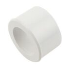 Plastic Reducer 1 1/2" - 3/4" White