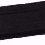 41 x 21 plastic end cap Black