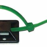 Cable Tie S/A Base 28 x 28 Black (100)