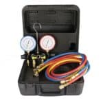Javac 4 Way Manifold c/w Hoses & Carry Case