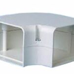 FB-70 Horizontal Elbow WHITE (Flat Surface)