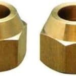 Short Machined Flare Nut 1/4"