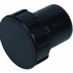 Screwed Access Plug 1 1/4" Black