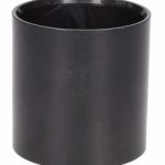 Straight Coupling 1 1/4" Black