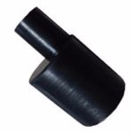 1 1/2" - 3/4" Rubber unit adaptor (pk 3) Black