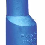 1 1/4" - 3/4" Rubber unit adaptor (pk 3) Blue