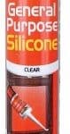 Clear Silicone Sealant Cartridge