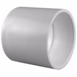 Straight Coupling 3/4" White