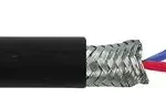 LIYCY Screened Multicore 1.5mm 2 Core Black 100m