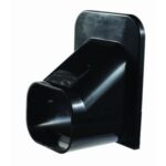 Fixxi-Trunk 80mm Black Ceiling Cover