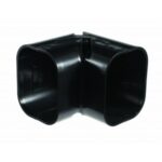 Fixxi-Trunk 80mm Black Int/Ext 90 Bend