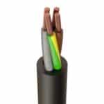 1.5mm x 4 Core HO7 RN-F Cable Black (Per M)