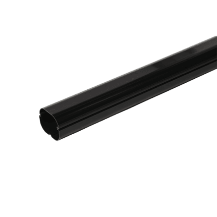Slimduct SD-75-K 75mm Black Straight Duct 2m