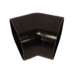Slimduct SKF -100-K 100mm Black 45 Deg Flat Horizontal