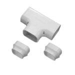 Slimduct - 75mm T-Joint - White