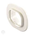 Slimduct - 75mm Wall Rossette White