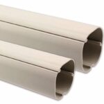 Inoac Straight Duct 75 x 2m Ivory