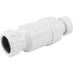 Magna 1 1/2" Self Sealing Waste Valve c/w 90 Deg & Straight Comp Adaptor