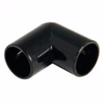 90° Elbow 3/4" Black