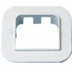 WR-70 Wall Rosette WHITE