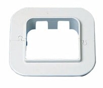 WR-70 Wall Rosette WHITE