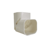 Fixxi-Trunk 80mm White Int/Ext 90 Bend