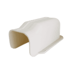 Fixxi-Trunk 80mm White Outlet Cover